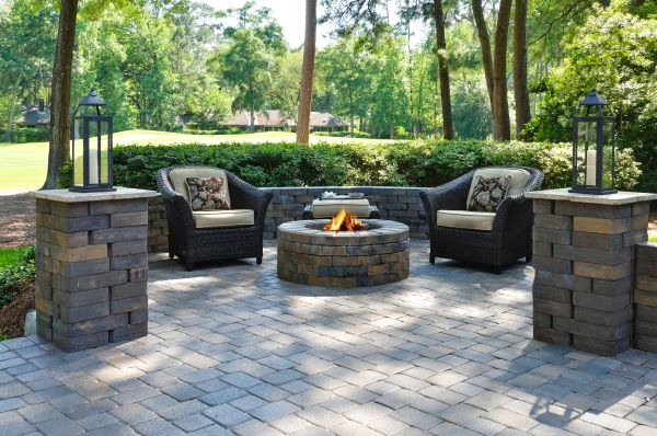 Fire Pit Installation in West Chester